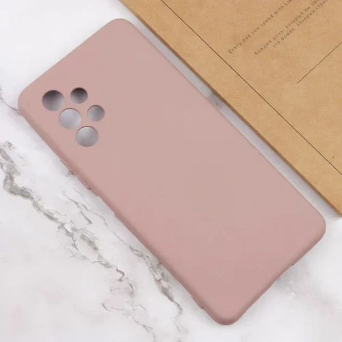 Чохол для телефона Lakshmi Premium Case Silicone Cover Full Camera Pink Sand для Samsung A325 Galaxy A32 4G: Матеріал силикон