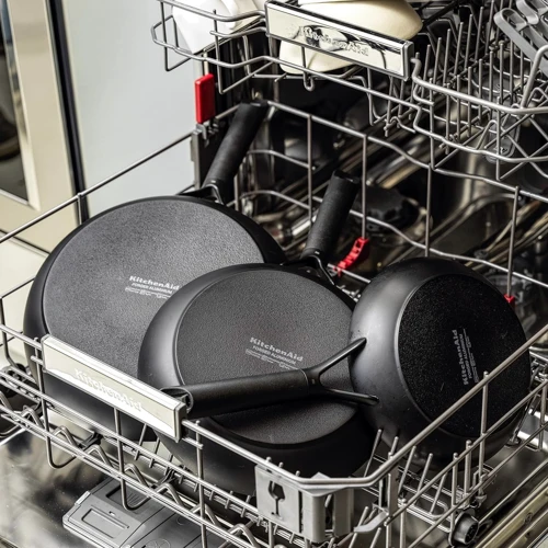 Сковорода для блинов KitchenAid CFA 24 см (CC005680-001): Антипригарное покрытие Керамическое