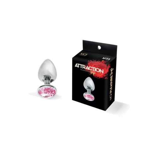 Анальная пробка с кристаллом MAI Attraction Toys №73 M