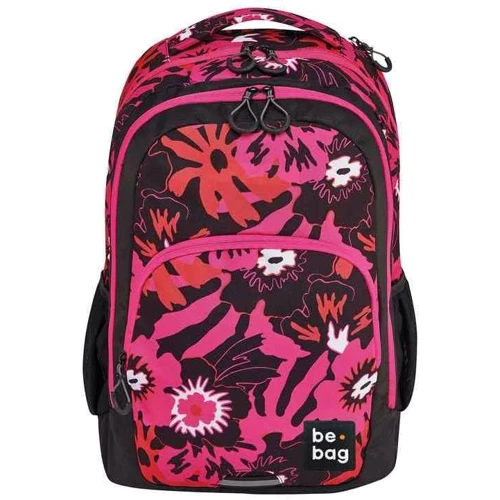 Рюкзак Herlitz Be.Bag be.ready Pink Summer черно-розовый "цветы" (24800280): Возрастная группа от 13 до 18 лет