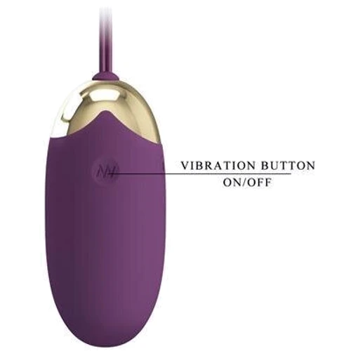 Виброяйцо LYBAILE Pretty Love Abner Dark Purple (App)