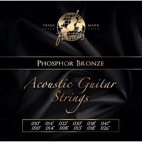 Струна для гитар Комплект струн FRAMUS 47240 PHOSPHOR BRONZE LIGHT 12-STRING (10-47)