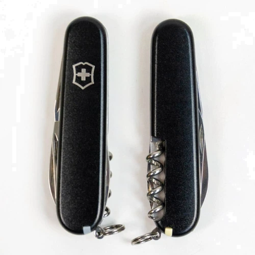 Мультитул Victorinox SPARTAN MAT чорний матовий лак (Vx13603.3_M0007p) фото 6