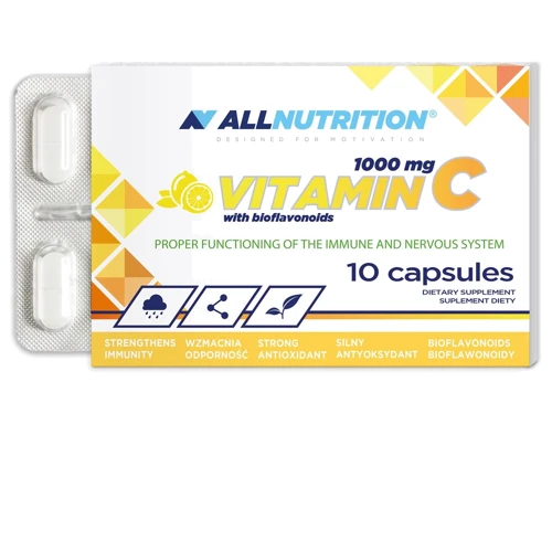All Nutrition Vitamin C 1000 mg Витамин С 10 капсул