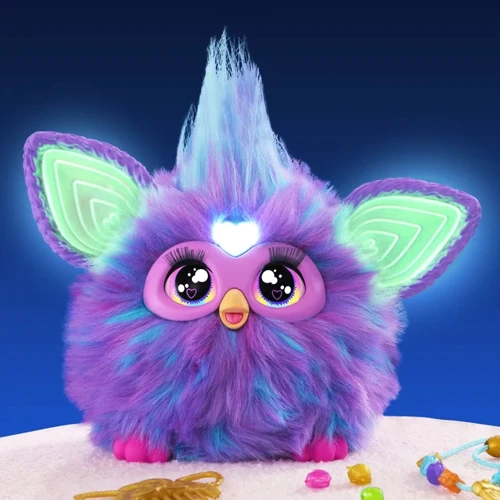 Игрушка интерактивная Hasbro Furby Пурпурный (F6743): Датчики прикосновения