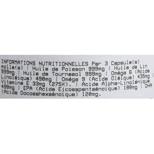Prozis Omega 3-6-9 120 caps: Пол Унисекс