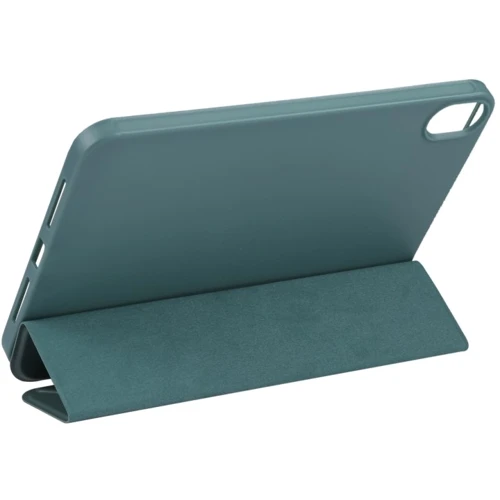 Аксессуар для iPad BeCover Case Book Soft TPU Tri Fold Dark Green for iPad Mini 7 2024 (712445): Особенности Складывается в подставку, Удобно держать в руке, Стильный дизайн, Приятен на ощупь, Надежная защита от царапин и загрязнений