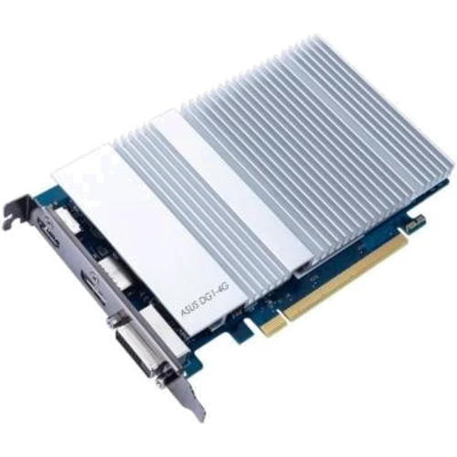 Видеокарта INTEL DG1-4G 4096Mb ASUS (DG1-4G-SI): Объем памяти, Гб 4