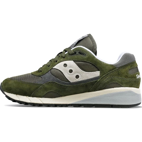 Кроссовки Saucony Shadow 6000 (70441-45s) 44 (11) зеленые натуральная замша демисезон: Материал верха Текстиль, Натуральный нубук, Натуральная замша