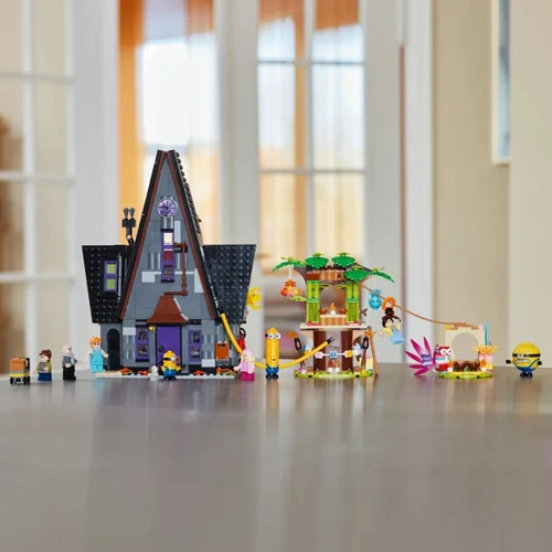 Конструктор LEGO Minions Сімейний маєток Гру та міньйонів (75583): Рекомендований вік від 8 років