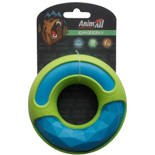 Іграшка AnimAll GrizZzly 9925 подвійне кільце для собак 12х12х3.5 см PS7005 (149163)