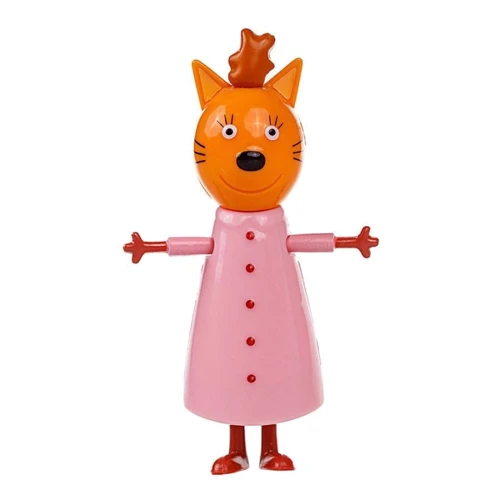 Три кота: игровой набор из пяти фигурок (Коржик+Карамелька+Компот+Мама+Папа)