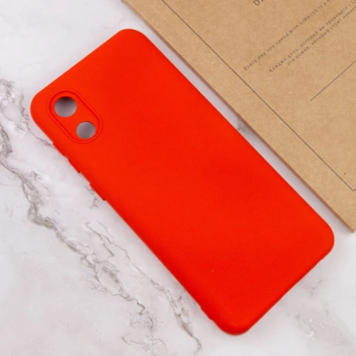Чехол для телефонов Lakshmi Case Silicone Cover Full Camera Red for Samsung A032 Galaxy A03 Core: Материал силикон