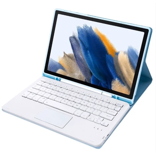Аксессуар для iPad BeCover Case Smart Keyboard TouchPad Light Blue for iPad Air 11 (2024 / 2025) (712598): Материал силикон