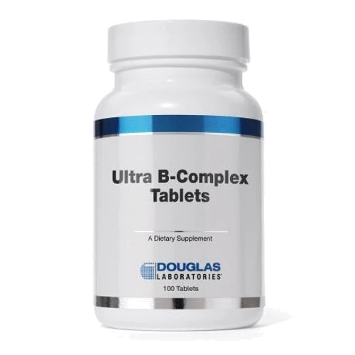 Douglas Laboratories Ultra B-Complex 100 Tabs B комплекс ультра з високим вмістом біотину