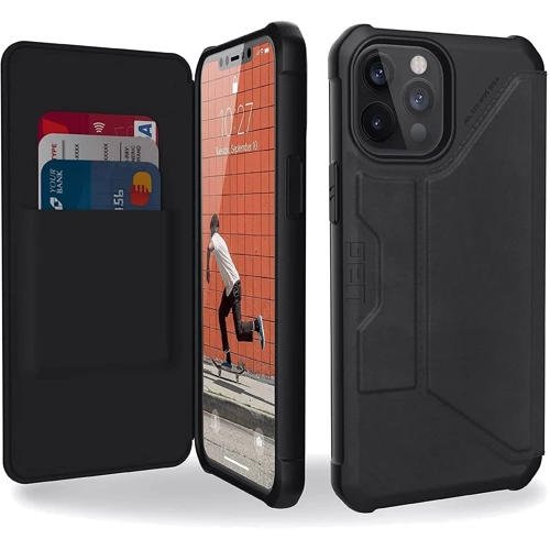 Чехол для iPhone Urban Armor Gear UAG Metropolis Leather Black (112366118340) for iPhone 12 Pro Max: Тип аксессуара чехол