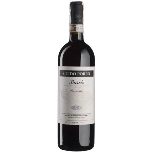 Вино Guido Porro Barolo DOCG Gianetto 2019 красное сухое 0.75 л (BWT2958)