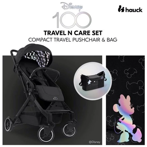 Візок Hauck Travel N Care Disney 100 Black та органайзер (16023-7): Кількість блоків 1