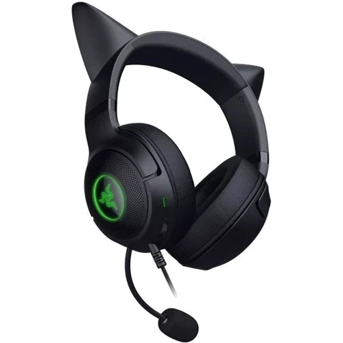 Навушники Razer Kraken Kitty V2 Black (RZ04-04730100-R3M1): Додатково Подсветка корпуса, регулятор громкости