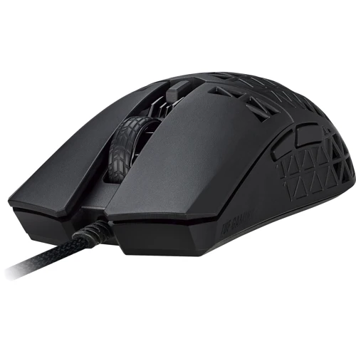 Мишка ASUS TUF M4 Air (90MP02K0-BMUA00): Ергономіка симетрична для лівшів