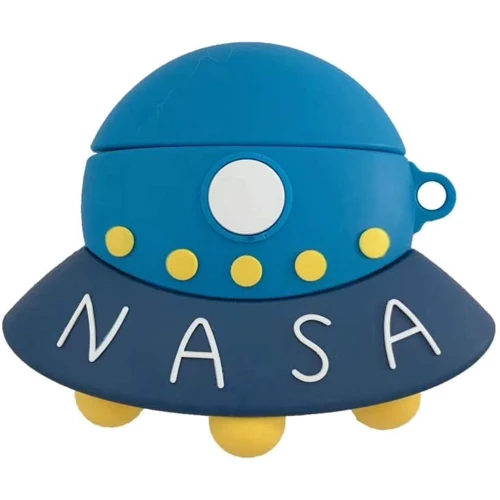 Чехол для наушников TPU Case Ufo Blue for Apple Airpods