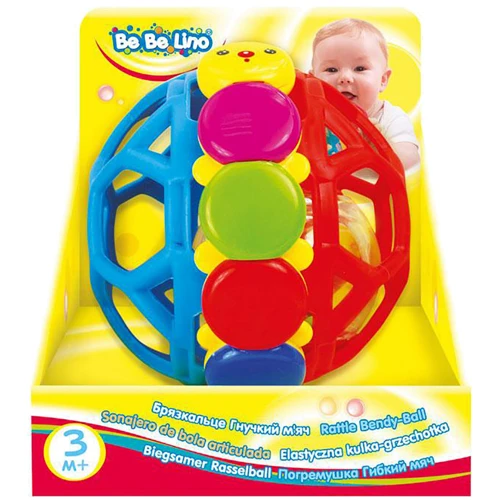 Погремушка Гибкий мяч, BeBeLino: Производитель Bebelino