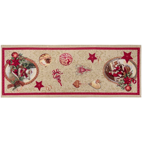 Гобеленовый раннер Lefard SANTA CLAUS 40x100 см (732-181)
