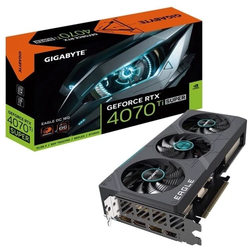Відеокарта GIGABYTE Nvidia GeForce RTX 4070TI SUPER EAGLE OC 16G (GV-N407TSEAGLE OC-16GD): Виконання Двухслотовое