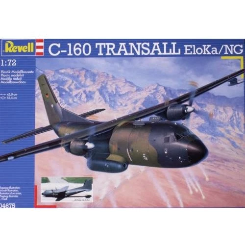 Військово-транспортний Revell літак Transall ELOKA/NG C-160 (RV04675)