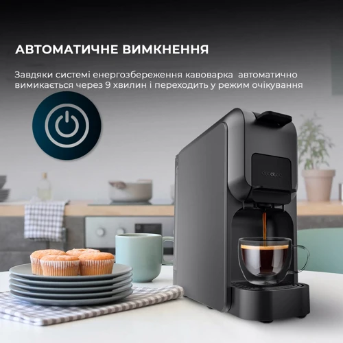 Кавоварка CECOTEC FREESTYLE COMPACT BLACK (CCTC-01851): Потужність, Вт 1350