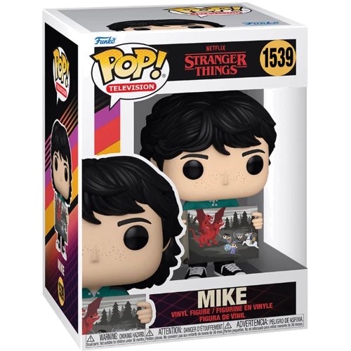 Ігрова фігурка Funko POP! Stranger Things Mike серії Stranger Things - Майк з малюнком Вілла (80137): Тип Игровая фигурка