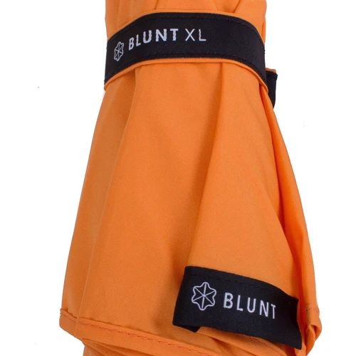 Противоштормовой зонт-трость женский механический Blunt оранжевый (Bl-xl-2-orange): Тип ручки Удлиненная прямая