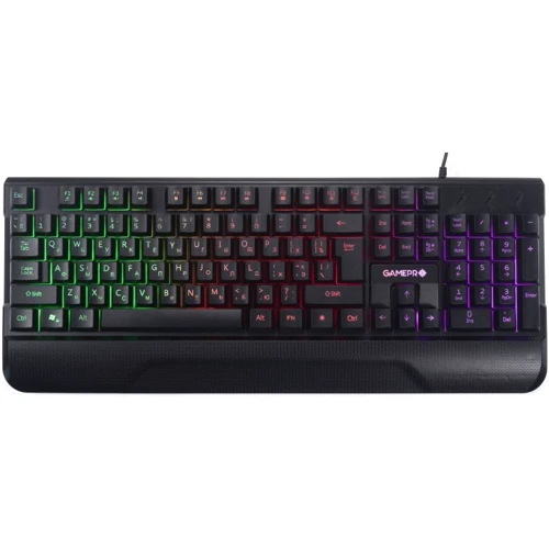 Комплект проводной GamePro GS1252 (клавиатура мышь и наушники): Тип сенсора оптический