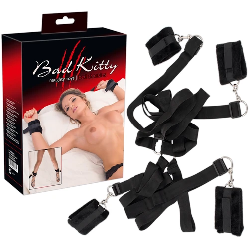 Бондажный набор Orion Bad Kitty Naughty Toys Bed Shackles