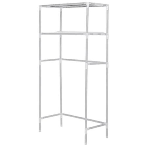 Полиця-стелаж Stenson над пральною машиною 65х24х154 см (R30894)