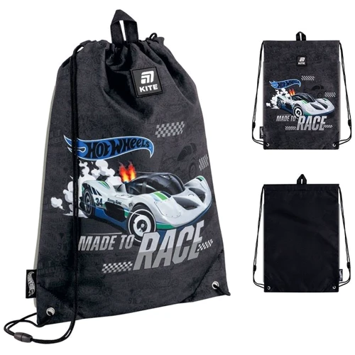 Набор Kite рюкзак + пенал + сумка для обуви 501 Hot Wheels (SET_HW25-501S) фото 11