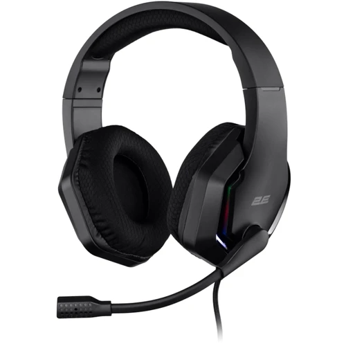 Навушники 2E Gaming HG315 RGB USB 7.1 Black (2E-HG315BK-7.1): Тип кріплення оголовные