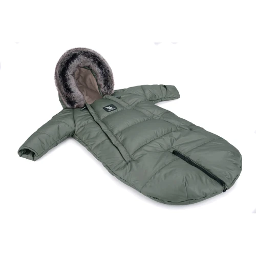 Зимний комбинезон - трансформер Cottonmoose Moose 0-6 M jungle green (хаки): Производитель Cottonmoose