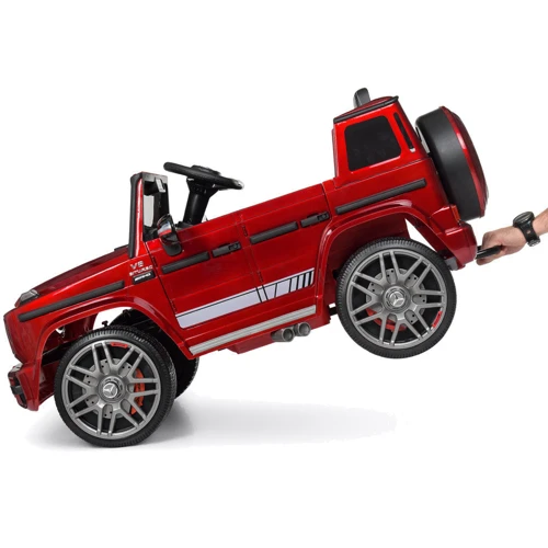 Дитячий електромобіль Джип Bambi Racer Mercedes-Benz, червоний (M 4179EBLRS-3): Матеріал корпусу пластик