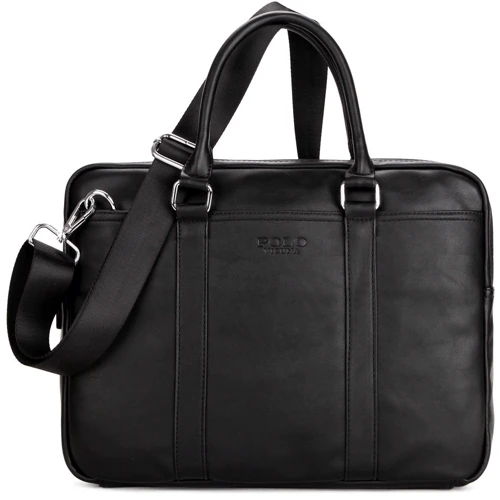 Сумка для ноутбука Polo 14" VICUNA Black (6610-4-BL): Тип сумки портфель