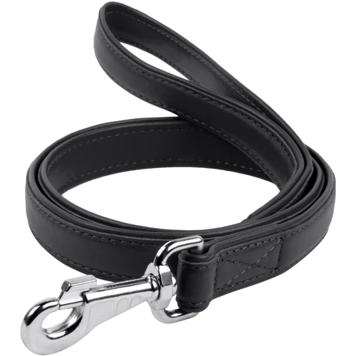 Поводок WAUDOG Glamour 25 мм 122 см черный (33761)
