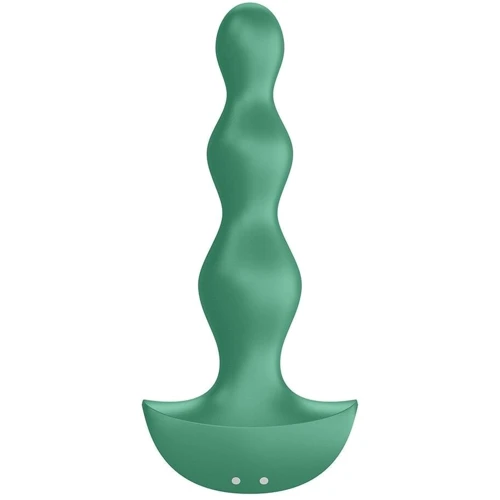 Анальный стимулятор-бусины с двумя моторами Satisfyer Lolli-Plug 2 (green)