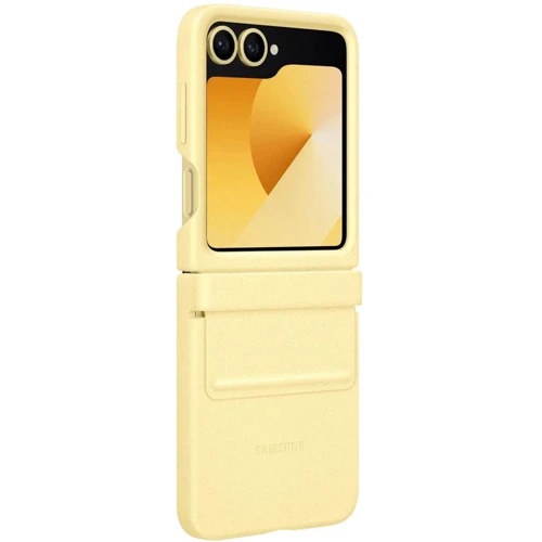 Чехол для телефонов Epik Leather Case Yellow for Samsung F741 Galaxy Flip 6: Совместимость Samsung F741 Galaxy Flip 6