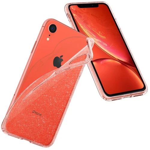 Чехол для iPhone Spigen Liquid Crystal Glitter Rose Quartz (064CS24868) for iPhone XR фото 10