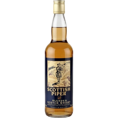 Виски Scottish Piper Finest выдержка 3 года 40% 1 л (YL5021692400300)
