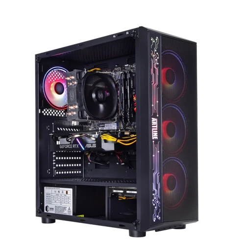 Персональный компьютер (ПК) ARTLINE Gaming X65 (X65v35): Размеры 450x192x410 мм