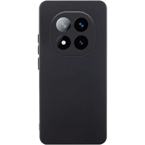 Чохол для телефона TPU Case Getman Liquid Silk Full Camera Black для Xiaomi Redmi Note 14 Pro 4G