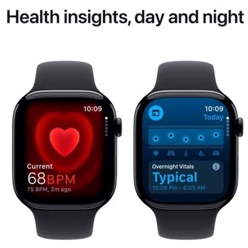 Apple Watch Series 10 GPS 46mm Jet Black Aluminium Case with Black Sport Band - M/L (MWWQ3) Approved Вітринний зразок фото 5