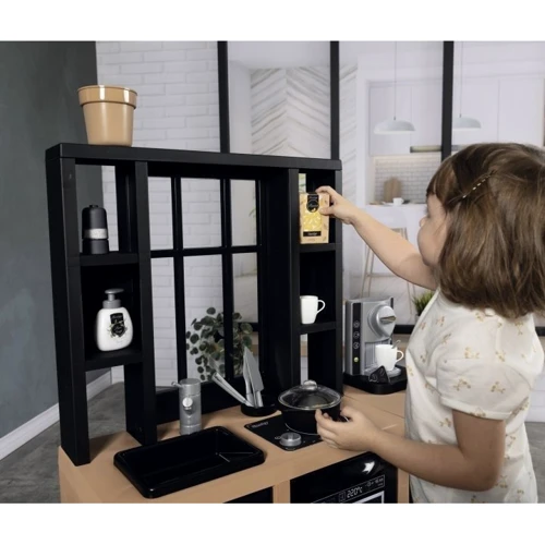 Интерактивная кухня Smoby Toys Лофт c кофемашиной аксессуарами и звуковым эффектом (312600) фото 8