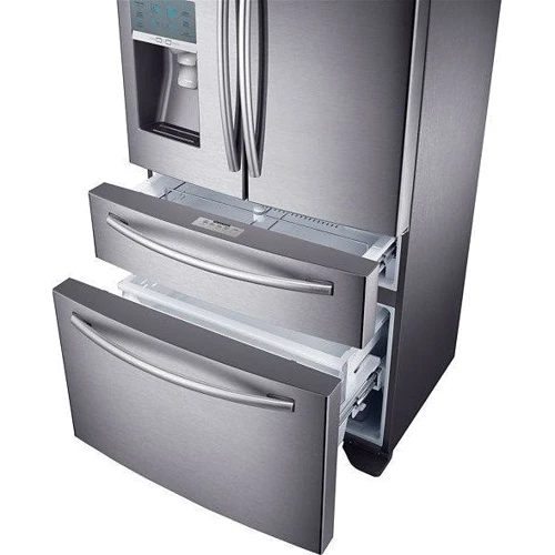 Холодильник Side-by-Side Samsung RF 24FSEDBSR: Розташування морозильної камери нижнє